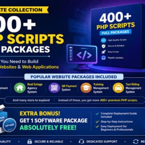 400+ Premium PHP Scripts with Complete Deployment Guide
