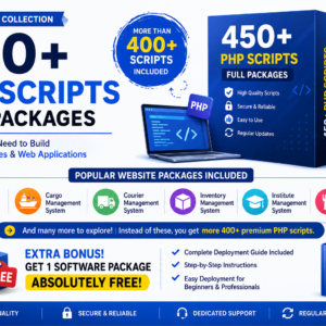450+ Premium PHP Scripts with Complete Deployment Guide