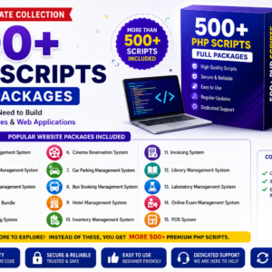 500+ Premium PHP Scripts with Complete Deployment Guide