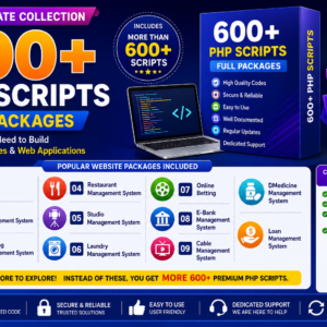 600+ Premium PHP Scripts with Complete Deployment Guide
