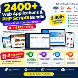 2400+ web applications package